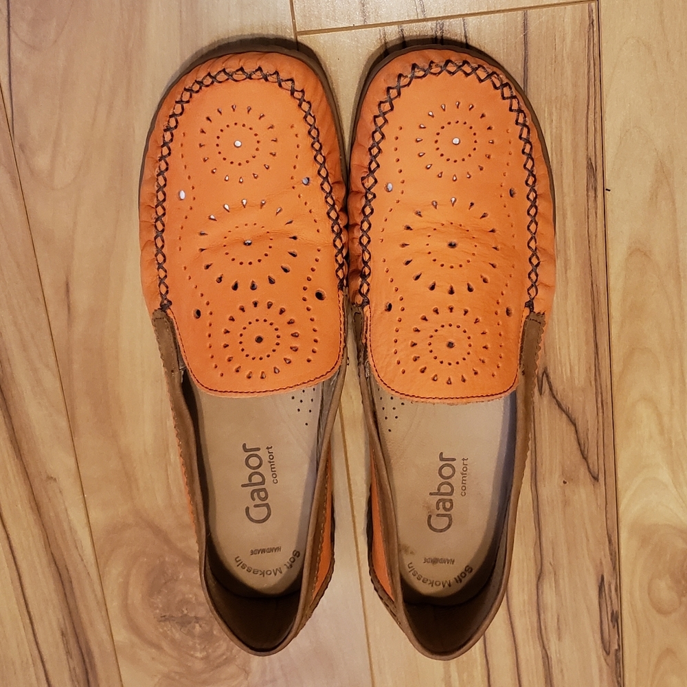GABOR PERFORATED SUPER SOFT MOCASSIN LOAFER